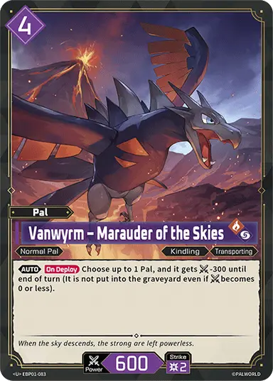 Vanwyrm – Marauder of the Skies U $0.21