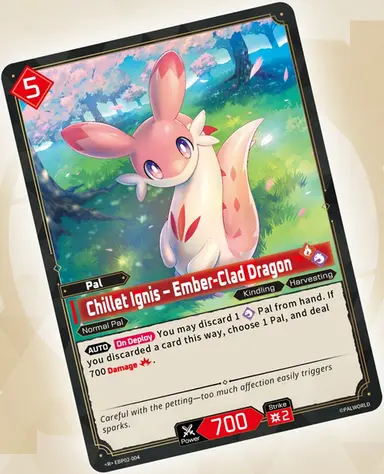 Chillet Ignis – Ember-Clad Dragon