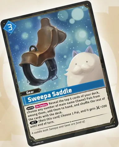 Sweepa Saddle