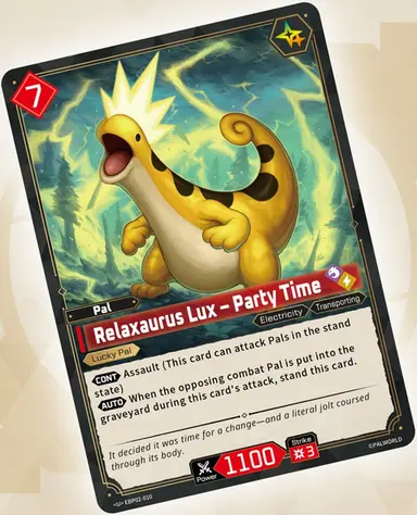 Relaxaurus Lux – Party Time