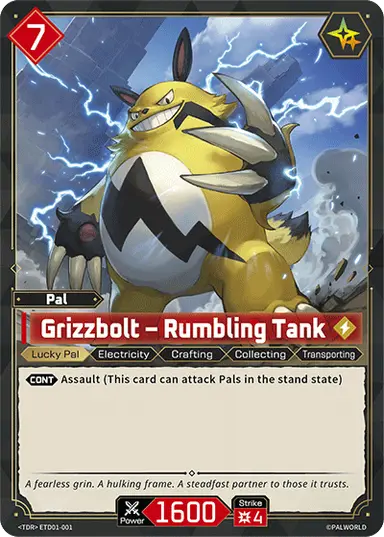 Grizzbolt – Rumbling Tank TD $0.60