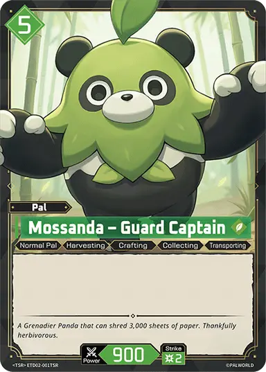 Mossanda – Guard Captain TSR $8.24