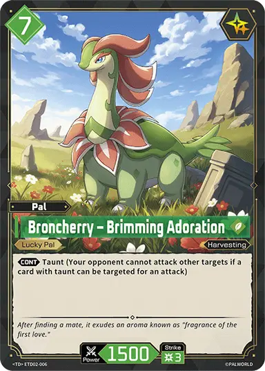 Broncherry – Brimming Adoration TD $0.19