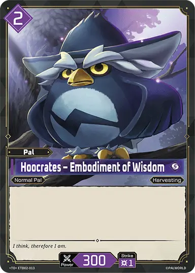 Hoocrates – Embodiment of Wisdom TD $0.12