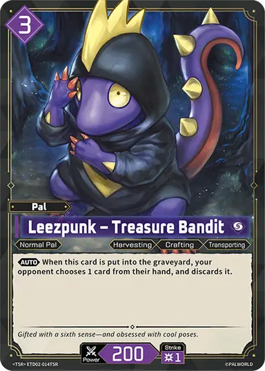 Leezpunk – Treasure Bandit TSR $17.76