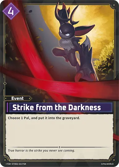 Strike from the Darkness TSR $30.76