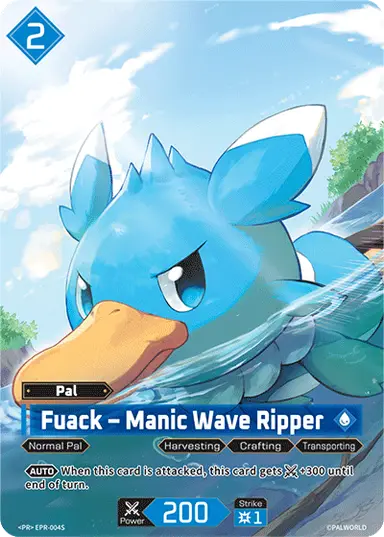 Fuack – Manic Wave Ripper PR $175.00