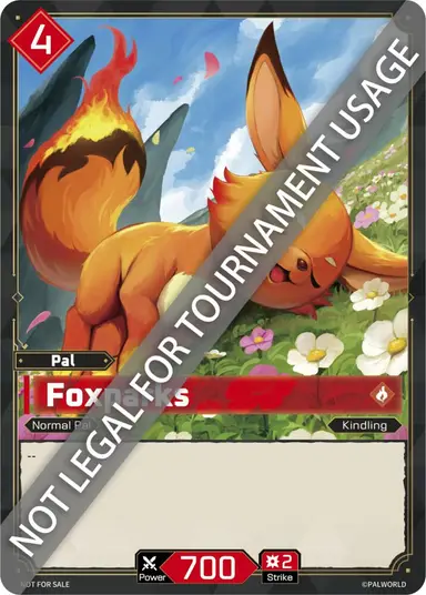 Foxparks PR $8.00
