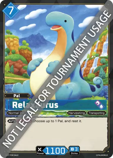 Relaxaurus PR $10.00