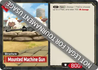Mounted Machine Gun PR $10.00